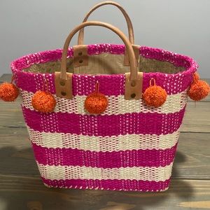 Mar y sol straw tote